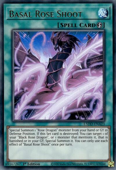 Basal Rose Shoot (Ultra Rare) (L5DD-ENA23) [Legendary 5D's Decks]