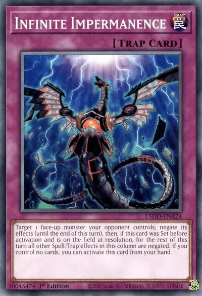 Infinite Impermanence (L5DD-ENA24) [Legendary 5D's Decks]