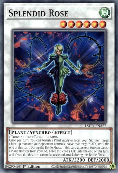 Splendid Rose (L5DD-ENA27) [Legendary 5D's Decks]
