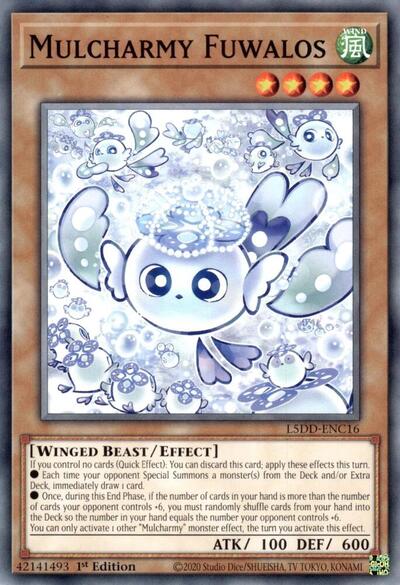 Mulcharmy Fuwalos (L5DD-ENC16) [Legendary 5D's Decks]