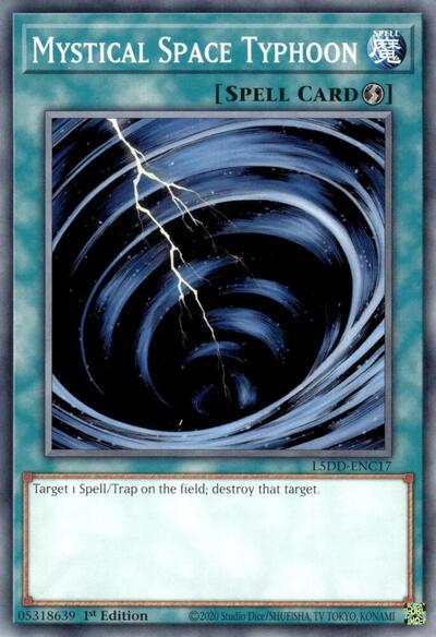 Mystical Space Typhoon (L5DD-ENC17) [Legendary 5D's Decks]
