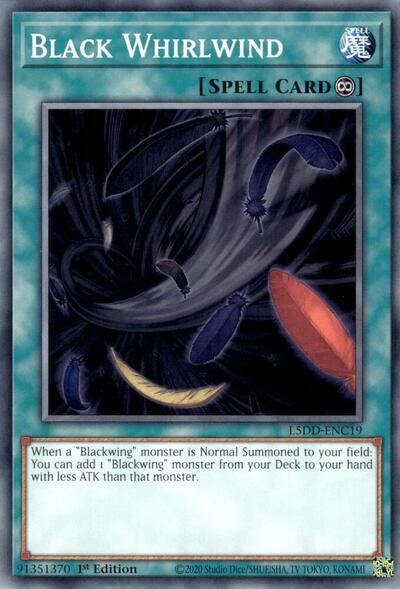 Black Whirlwind (L5DD-ENC19) [Legendary 5D's Decks]