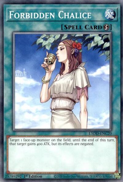 Forbidden Chalice (L5DD-ENC20) [Legendary 5D's Decks]