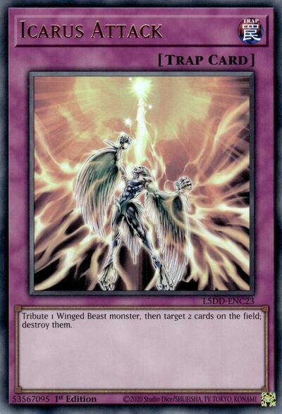 Icarus Attack (L5DD-ENC23) [Legendary 5D's Decks]