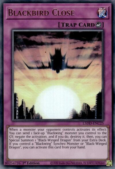 Blackbird Close (L5DD-ENC25) [Legendary 5D's Decks]