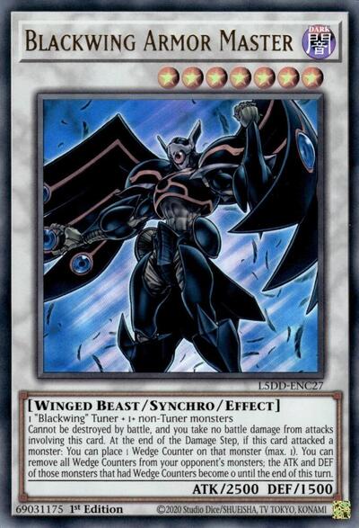 Blackwing Armor Master (L5DD-ENC27) [Legendary 5D's Decks]