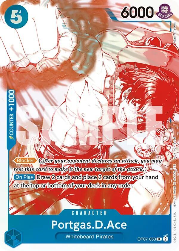 Portgas.D.Ace - OP07-053 (3rd Anniversary Treasure Campaign Pack) (OP07-053) [One Piece Promotion Cards]