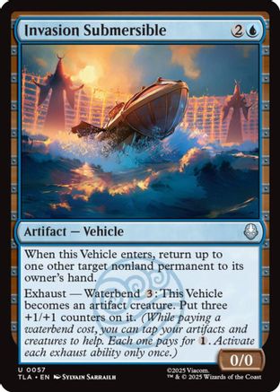 Invasion Submersible (TLA-057) - Avatar: The Last Airbender