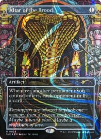 Altar of the Brood (Halo Foil) (28) [Secret Lair Countdown Kit]