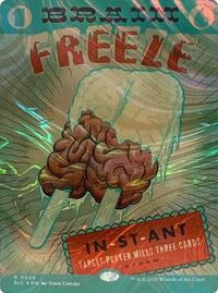 Brain Freeze (Halo Foil) (29) [Secret Lair Countdown Kit]