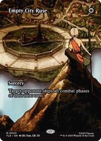Empty City Ruse (Borderless) (3) [Avatar: The Last Airbender: Eternal-Legal]