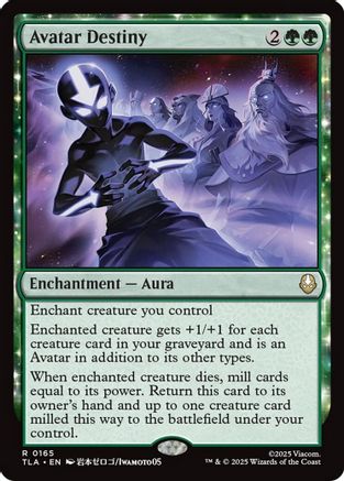Avatar Destiny (TLA-165) - Avatar: The Last Airbender Foil