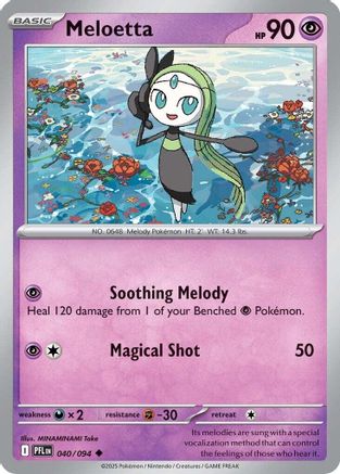 Meloetta 040/094  ME02 Phantasmal Flames - Uncommon