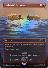 Cathartic Reunion (7045) (Rainbow Foil) (7045) [Secret Lair Drop Series]
