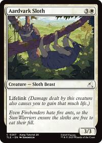 Aardvark Sloth (0267) (267) [Avatar: The Last Airbender: Eternal-Legal]