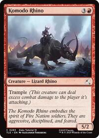 Komodo Rhino (0283) (283) [Avatar: The Last Airbender: Eternal-Legal]