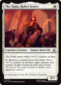 The Duke, Rebel Sentry (76) [Avatar: The Last Airbender: Eternal-Legal]