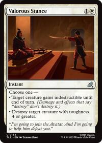 Valorous Stance (154) [Avatar: The Last Airbender: Eternal-Legal]