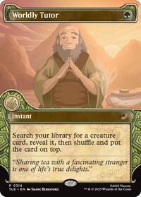 Worldly Tutor (Showcase) (314) [Avatar: The Last Airbender: Eternal-Legal]