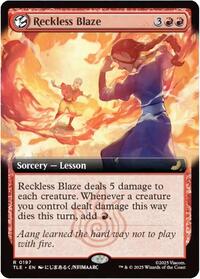 Reckless Blaze (Extended Art) (197) [Avatar: The Last Airbender: Eternal-Legal]