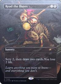 Read the Bones (Rainbow Foil) (7066) [Secret Lair Drop Series]