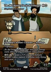 The Mechanist, Tactical Tinkerer - Lita, Mechanical Engineer (Borderless) (4) [Avatar: The Last Airbender: Eternal-Legal]
