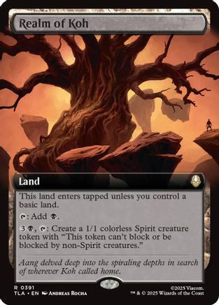 Realm of Koh (Extended Art) (TLA-391) - Avatar: The Last Airbender