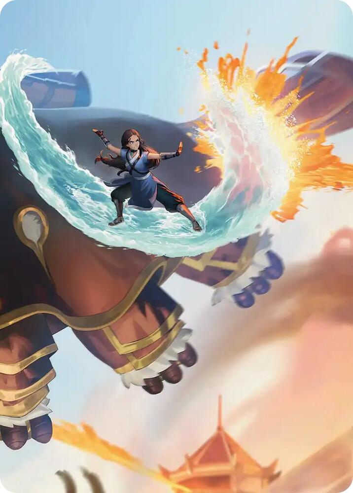 Katara's Reversal Art Card [Art Series: Avatar: The Last Airbender]