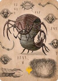 Koh, the Face Stealer 2 Art Card (Gold-Stamped Planeswalker Symbol) (34) [Art Series: Avatar: The Last Airbender]