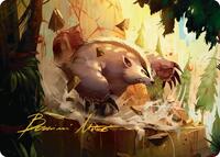 Badgermole Art Card (Gold-Stamped Signature) (12) [Art Series: Avatar: The Last Airbender]