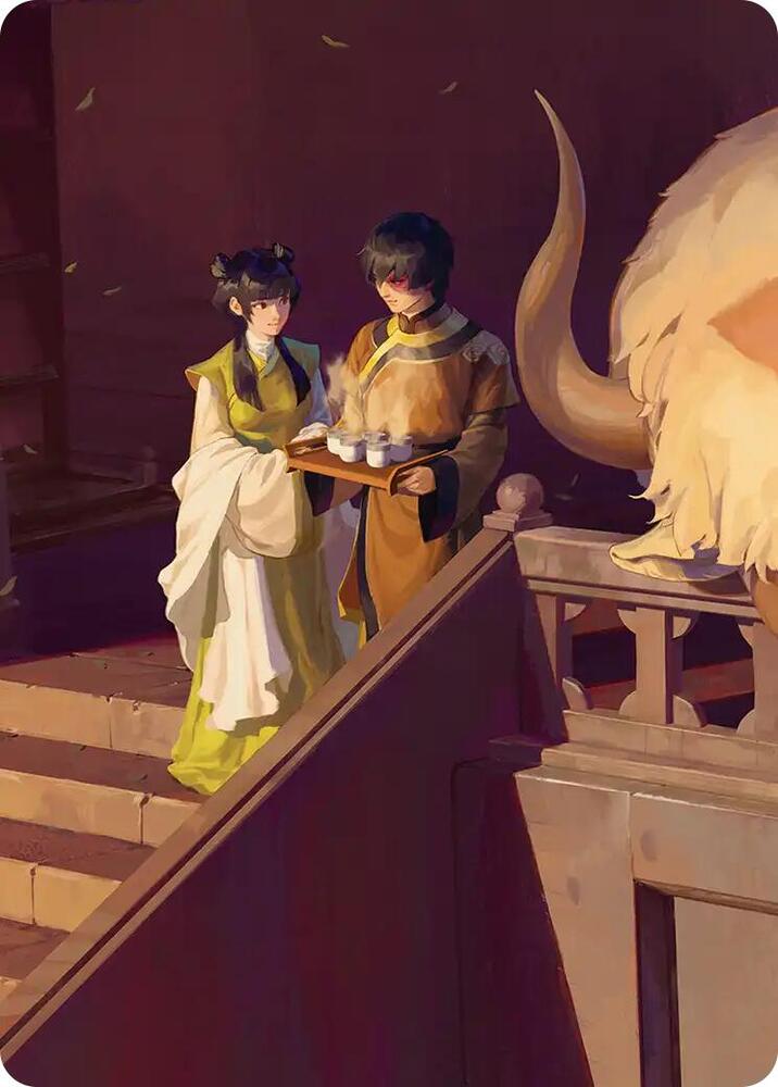 Mai and Zuko Art Card [Art Series: Avatar: The Last Airbender]