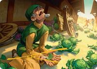 Unlucky Cabbage Merchant Art Card (Gold-Stamped Signature) (19) [Art Series: Avatar: The Last Airbender]