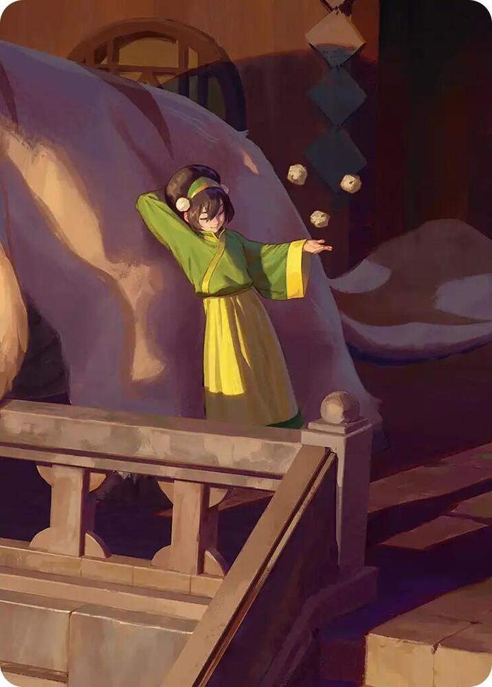 Toph, Greatest Earthbender Art Card [Art Series: Avatar: The Last Airbender]