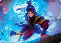 Fire Lord Azula Art Card (Gold-Stamped Signature) (21) [Art Series: Avatar: The Last Airbender]
