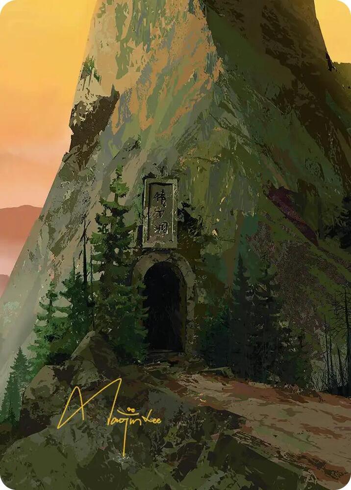 Mountain Art Card (Gold-Stamped Signature) (53) [Art Series: Avatar: The Last Airbender]