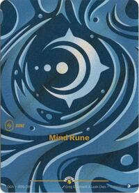 Mind Rune (089b/298) [Riftbound Organized Play Promotional Cards]