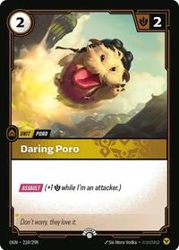 Daring Poro (210/298) [Riftbound Organized Play Promotional Cards]