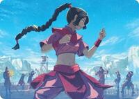 Ty Lee, Chi Blocker Art Card (5) [Art Series: Avatar: The Last Airbender]