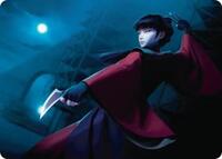 Mai, Jaded Edge Art Card (10) [Art Series: Avatar: The Last Airbender]