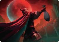 Zhao, the Moon Slayer Art Card (11) [Art Series: Avatar: The Last Airbender]