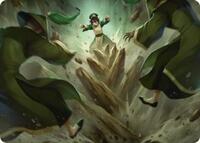 Rockalanche Art Card (17) [Art Series: Avatar: The Last Airbender]