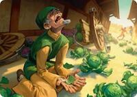 Unlucky Cabbage Merchant Art Card (19) [Art Series: Avatar: The Last Airbender]