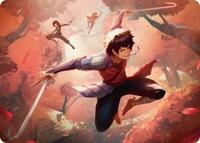 Jet, Freedom Fighter Art Card (22) [Art Series: Avatar: The Last Airbender]