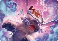 Storm of Memories Art Card (28) [Art Series: Avatar: The Last Airbender]