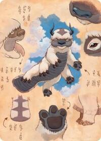 Appa, Steadfast Guardian Art Card (32) [Art Series: Avatar: The Last Airbender]