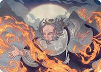 Iroh, Grand Lotus Art Card (47) [Art Series: Avatar: The Last Airbender]