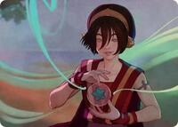 Toph, the First Metalbender Art Card (49) [Art Series: Avatar: The Last Airbender]