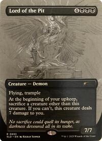 Lord of the Pit (Sketch Showcase) (893) [Secret Lair Drop Series]