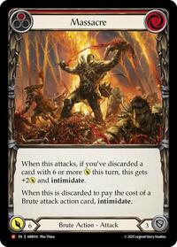 Massacre (ARR010) [Armory Deck: Rhinar]