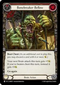 Bonebreaker Bellow (Red) (ARR015) [Armory Deck: Rhinar]